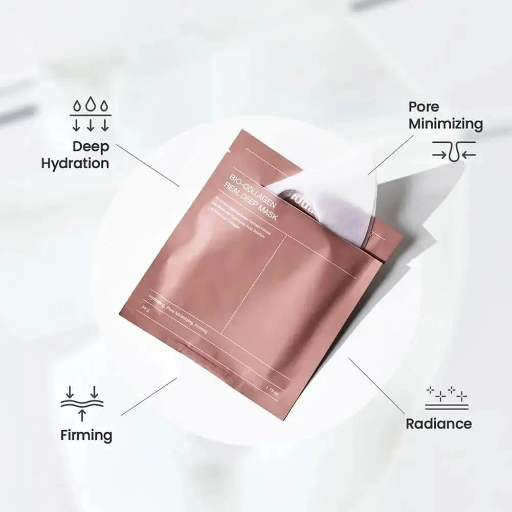 1/4 pièces pour Biodance bio-colagène hydratant Patch masque masque hydratant en profondeur nourrissant pour les femmes soins de la peau Jay Cosmetic
