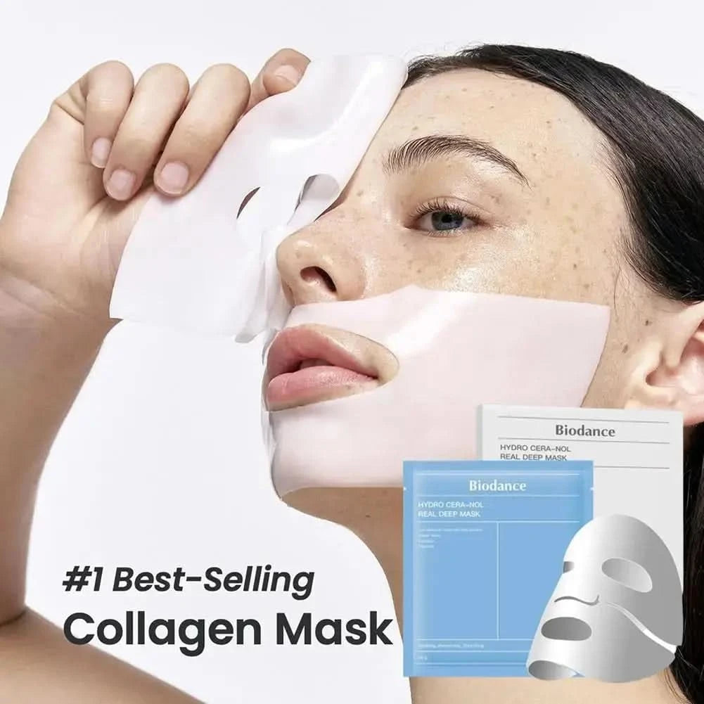 1/4 pièces pour Biodance bio-colagène hydratant Patch masque masque hydratant en profondeur nourrissant pour les femmes soins de la peau Jay Cosmetic