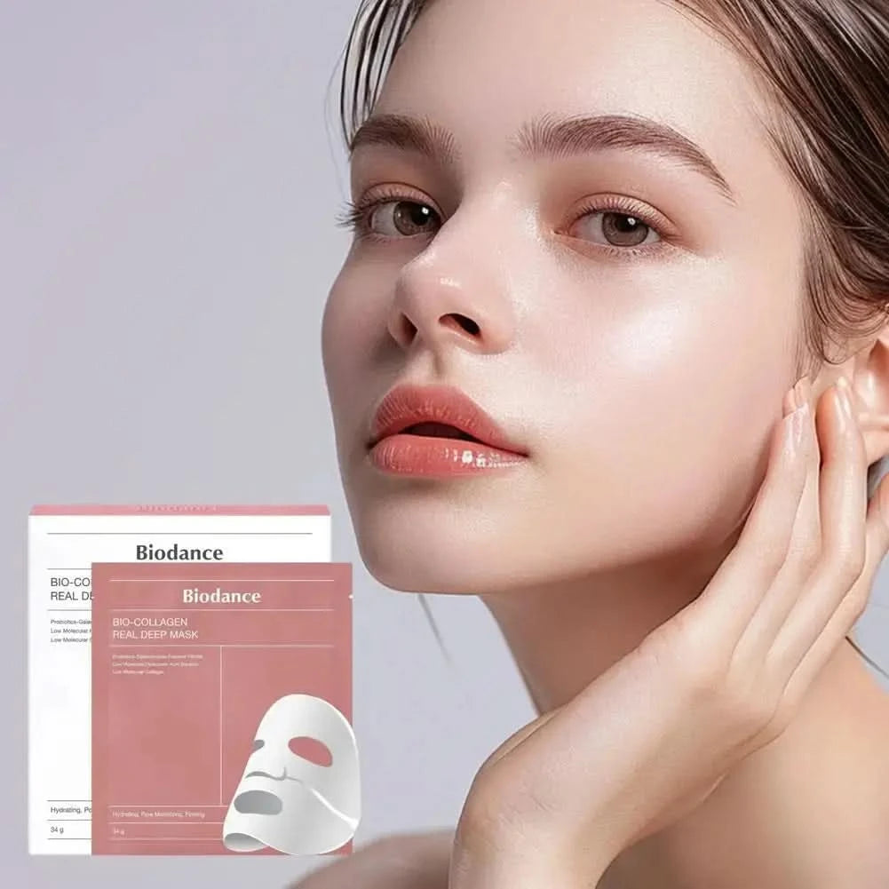 1/4 pièces pour Biodance bio-colagène hydratant Patch masque masque hydratant en profondeur nourrissant pour les femmes soins de la peau Jay Cosmetic
