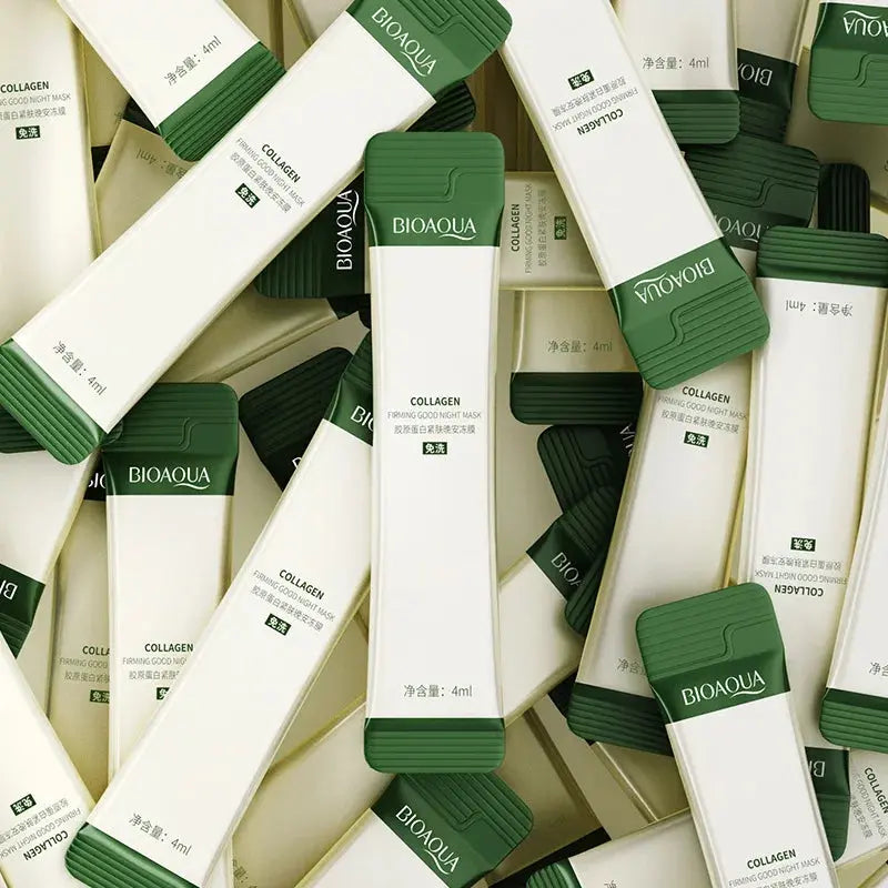 30 pièces BIOAQUA collagène dormir masques pour le visage soin de la peau hydratant éclaircissant raffermissant masque coréen soins de la peau pour le visage Jay Cosmetic