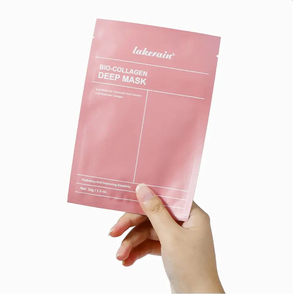 Bio-colagène véritable masque profond supplément collagène hydratant nuit masque hydrogel amélioration de l'élasticité minimisant les pores raffermissant Jay Cosmetic
