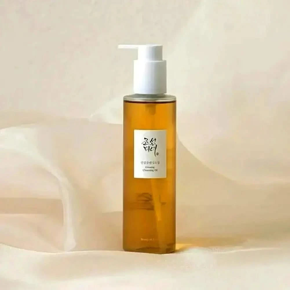 Ginseng Cleansing Oil Korea Beauty Ginseng Facial Cleanser Mousse Moisturizing Brightening Deep Clean Oil Control Face Wash Jay Cosmetic