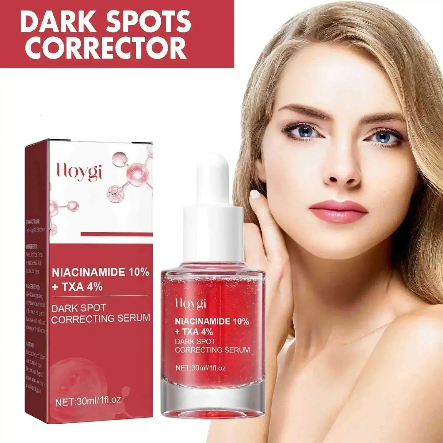 Sérum Niacinamide correcteur de taches foncées, hydratant, éclaircissant, nettoyage des Pores, estompe les ridules, démaquillant, soins coréens pour la peau Jay Cosmetic