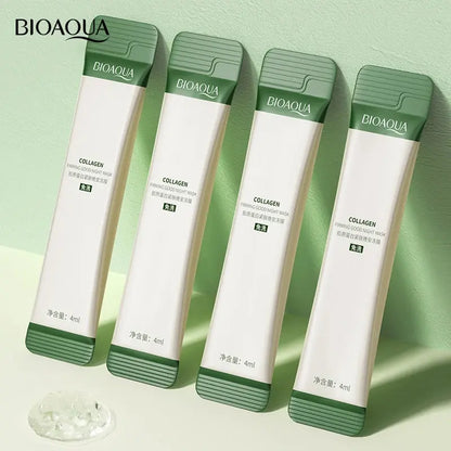 30 pièces BIOAQUA collagène dormir masques pour le visage soin de la peau hydratant éclaircissant raffermissant masque coréen soins de la peau pour le visage Jay Cosmetic