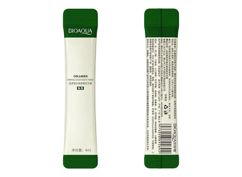 30 pièces BIOAQUA collagène dormir masques pour le visage soin de la peau hydratant éclaircissant raffermissant masque coréen soins de la peau pour le visage Jay Cosmetic