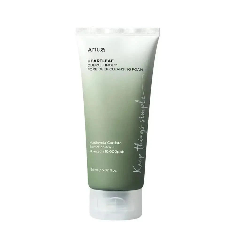 Anua Cleanser Heartleaf oil Facial Cleanser Korean Original Form Moisturizing Soothing Skin Care Heartleaf Oil Control Cleanser Jay Cosmetic