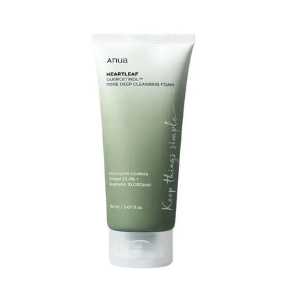 Anua Cleanser Heartleaf oil Facial Cleanser Korean Original Form Moisturizing Soothing Skin Care Heartleaf Oil Control Cleanser Jay Cosmetic