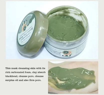 BIOAQUA Bubble Clay Mask Moisturizing Deep Cleansing Oil Control Blackhead Remover Face Mask Facial Mud Masks Skin Care for Face Jay Cosmetic