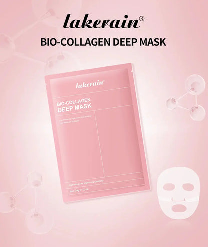 Bio-colagène véritable masque profond supplément collagène hydratant nuit masque hydrogel amélioration de l'élasticité minimisant les pores raffermissant Jay Cosmetic