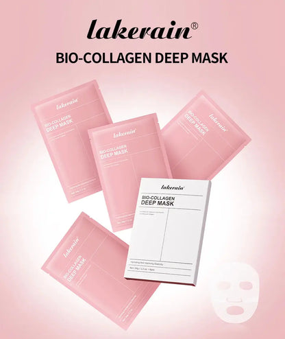 Bio-colagène véritable masque profond supplément collagène hydratant nuit masque hydrogel amélioration de l'élasticité minimisant les pores raffermissant Jay Cosmetic