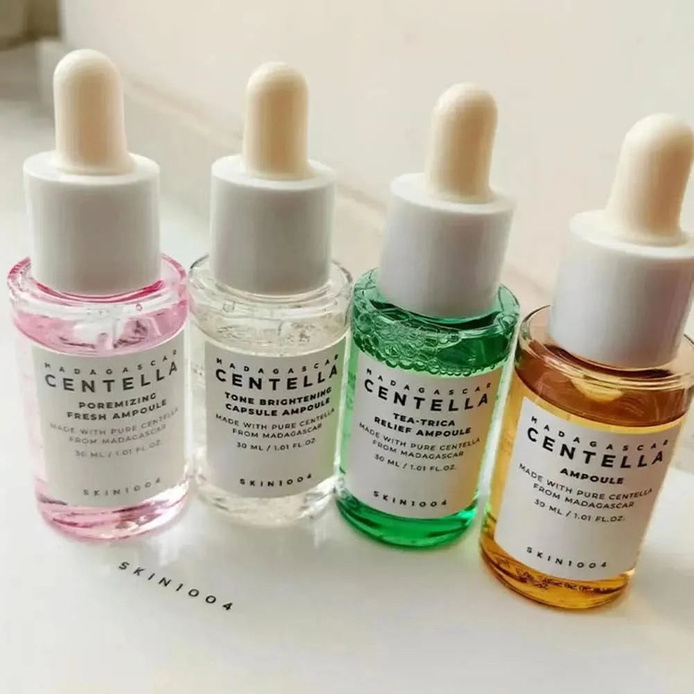 Centella Asiatica Essence Kit Moisturizing Centella Toner Brightening Facial Serum Calming Moisturizing Brightening Face Care Jay Cosmetic