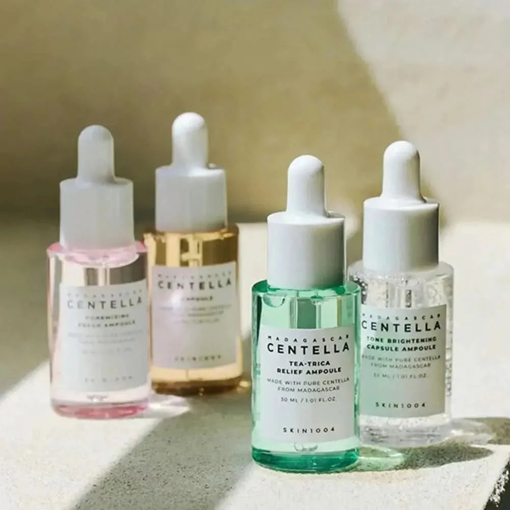 Centella Asiatica Essence Kit Moisturizing Centella Toner Brightening Facial Serum Calming Moisturizing Brightening Face Care Jay Cosmetic