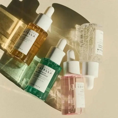 Centella Asiatica Essence Kit Moisturizing Centella Toner Brightening Facial Serum Calming Moisturizing Brightening Face Care Jay Cosmetic