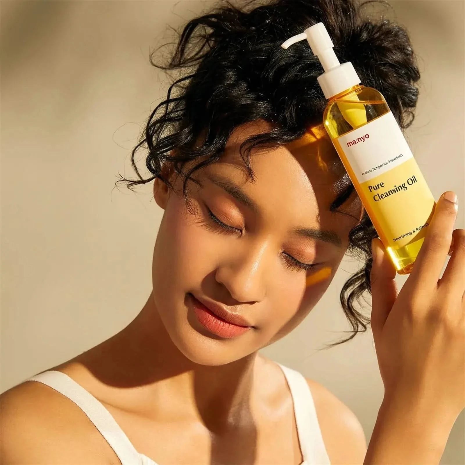 Cleansing Oil  Facial Cleanser, Blackhead Melting, Daily Makeup Removal With Argan Oil, For Women Skin Care 6.7 Fl Oz 200ml Jay Cosmetic