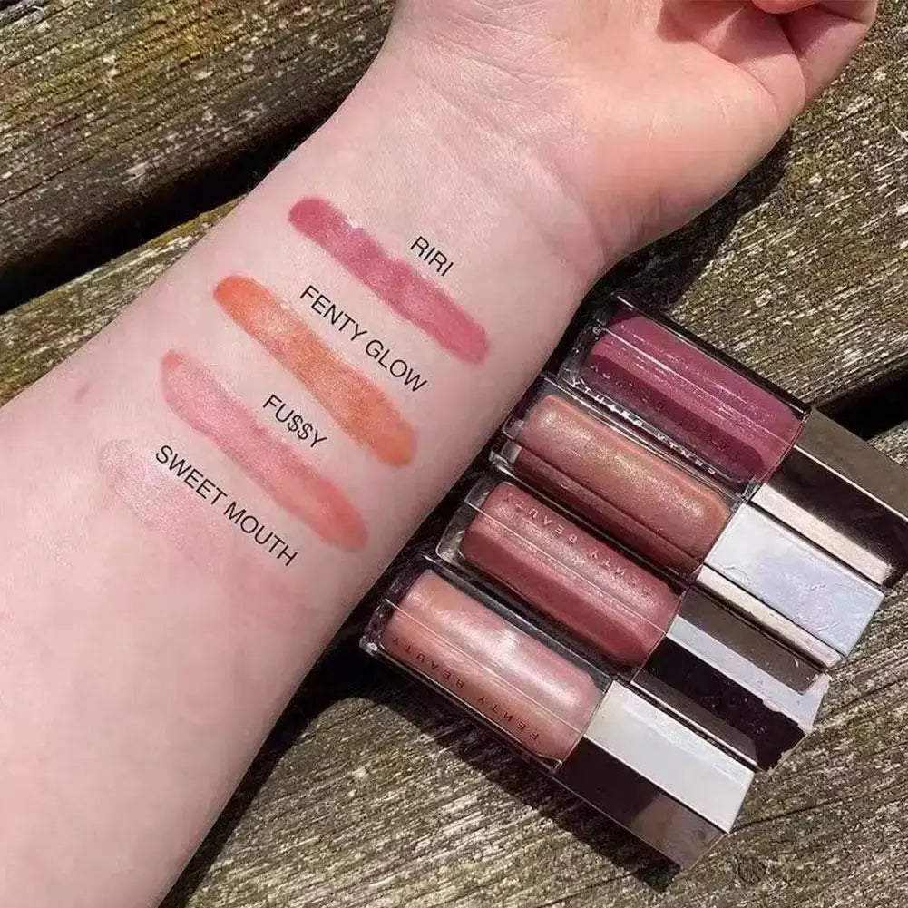 Fenty beauté miroitant brillant à lèvres Sexy dodu paillettes cristal gelée rouge à lèvres hydratant brillance lèvres Essence femmes maquillage des lèvres Jay Cosmetic