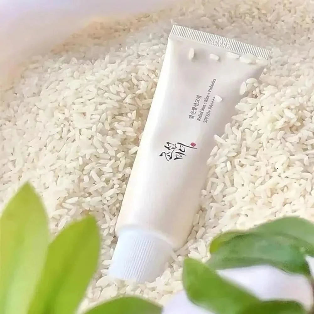 Korean Rice Probiotics Sunscreen Relief Sun Spf 50+ High Sun Protection Hydrating Moisturizing Skin Sun Lotion Oil Control Jay Cosmetic