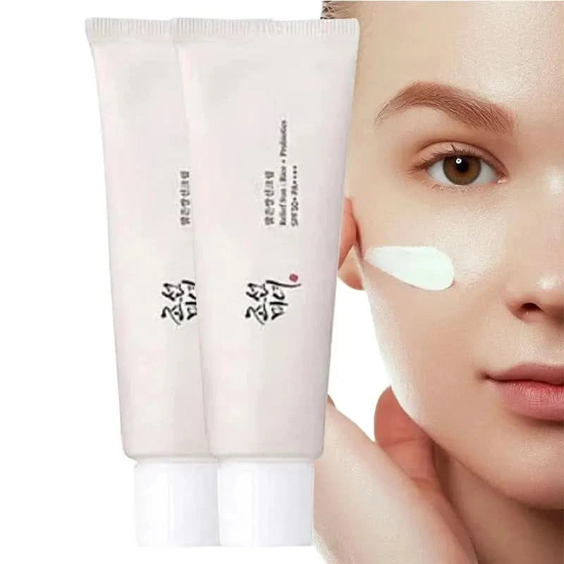 Korean Rice Probiotics Sunscreen Relief Sun Spf 50+ High Sun Protection Hydrating Moisturizing Skin Sun Lotion Oil Control Jay Cosmetic