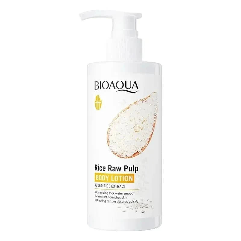 Rice skin care product set BIOAOUA rice puree series six-piece box Jay Cosmetic