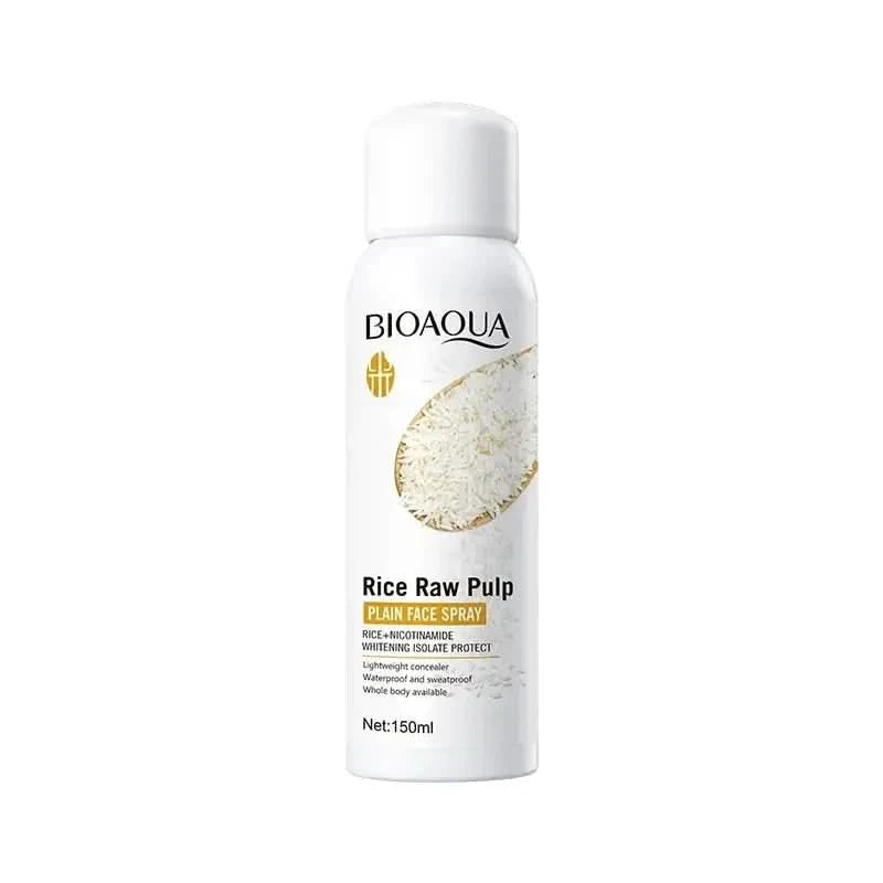 Rice skin care product set BIOAOUA rice puree series six-piece box Jay Cosmetic