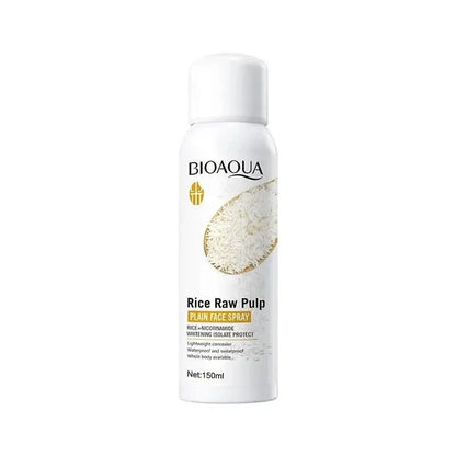 Rice skin care product set BIOAOUA rice puree series six-piece box Jay Cosmetic